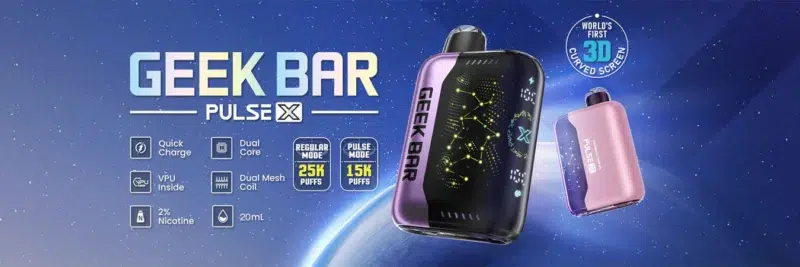 GEEK BAR PULSE X 25000口一次性電子煙｜拋棄式霧化棒｜美歐爆款-2